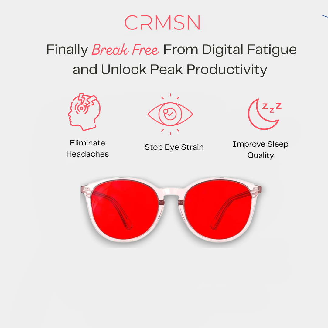 CRMSN Lens Pro Full Spectrum Blue Light Blocking
